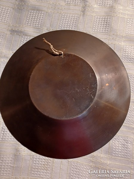 Industrial red copper plate king and queen
