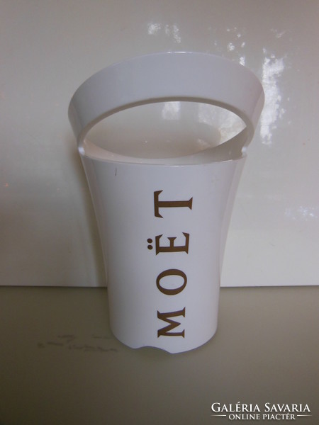 PEZSGŐS VÖDÖR - ÚJ -  30 x  23 x 21 cm - FRANCIA - ALJÁN HÁTUL PICI DARAB BOLTBAN LETÖRT