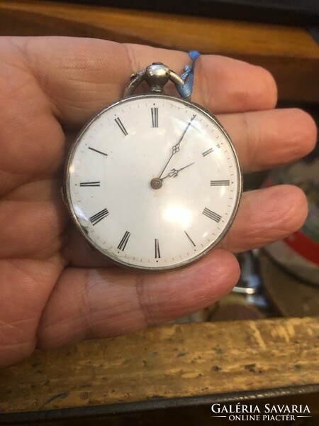 Swiss key pocket watch, xix. Second half of the century, working.