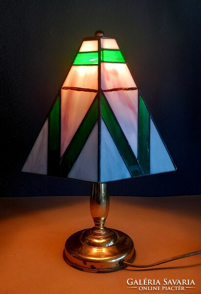 Tiffany table lamp old negotiable art deco design
