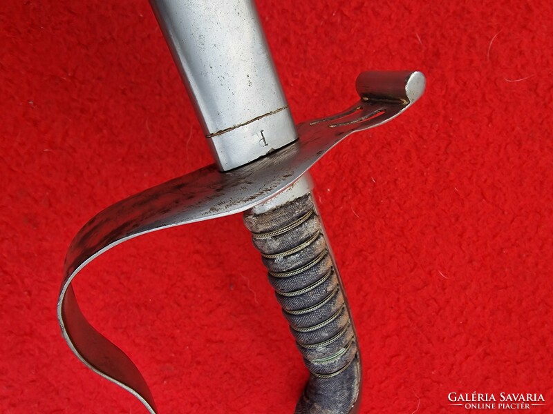 Austro-Hungarian 1861m r-mounted infantry officer's sword Szentgotthard Cossack Antal Budapest