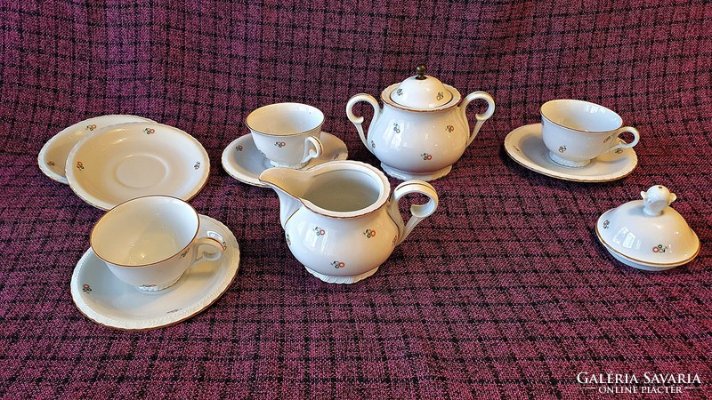 Epiag royal, Czechoslovak porcelain, part of an incomplete coffee set. 1 pc. Covered sugar container.
