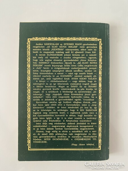 Az első képes Bibliám 1993 Intermix kiadó Budapest-Ungvár