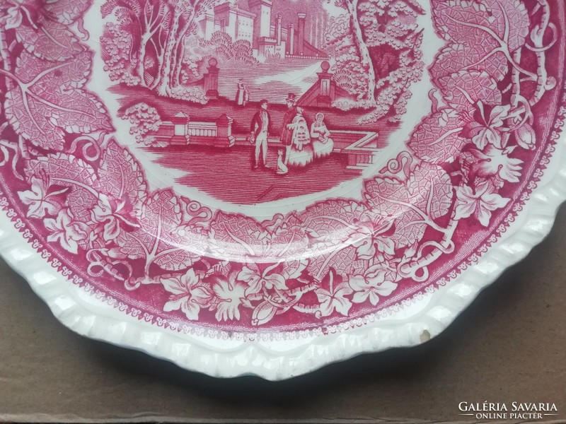 Antik angol Mason's tányér