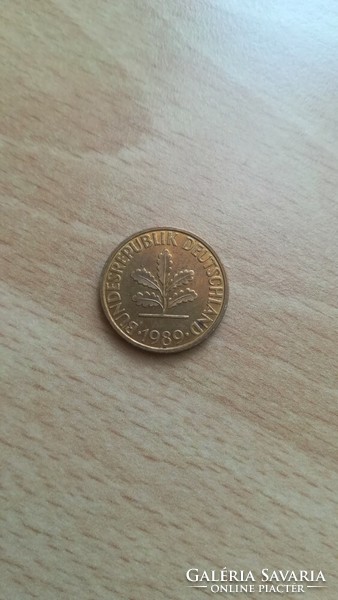 Németország 10 Pfennig 1989 D