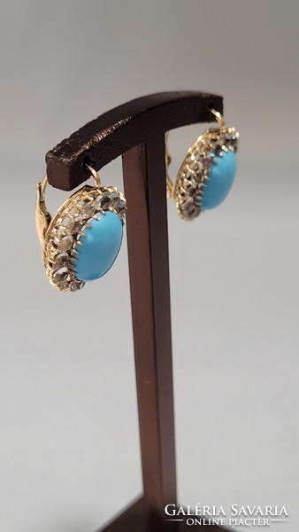 Antique 14k gold earrings 6.21 g