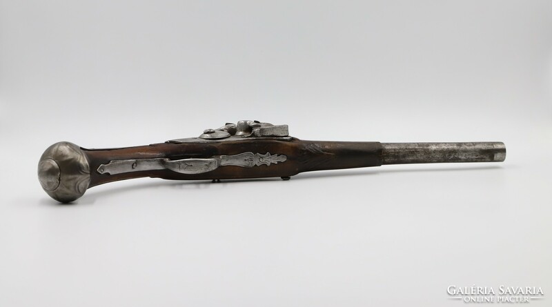 18th century flint lock pistol