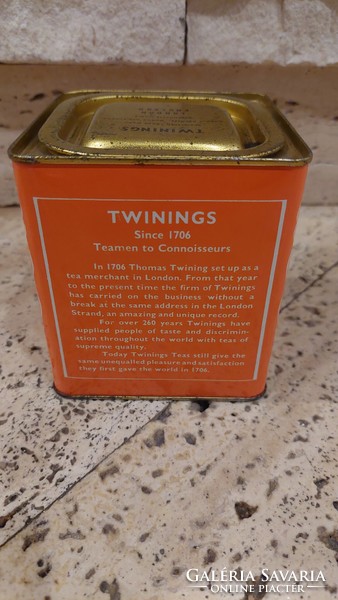 TWINIGS narancsos tea pléhdoboz