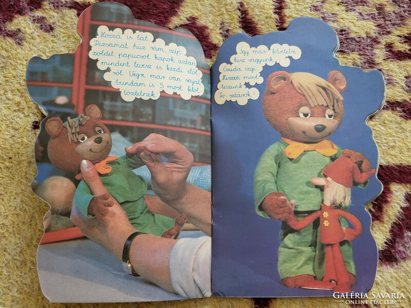 Tv teddy bear story book