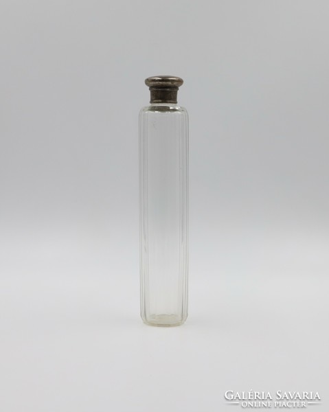Ribbed antique perfume bottle