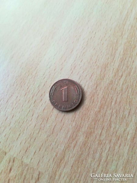Germany 1 pfennig 1980 d