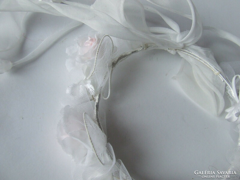 Older Small, Tiny, Mini Bridesmaid Headpiece, Bridal Wreath, Myrtle, Tiara