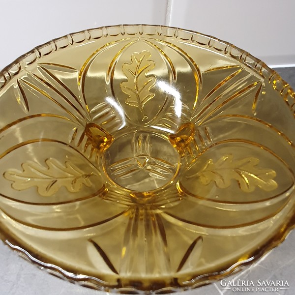 Nice old glass bowl, offering