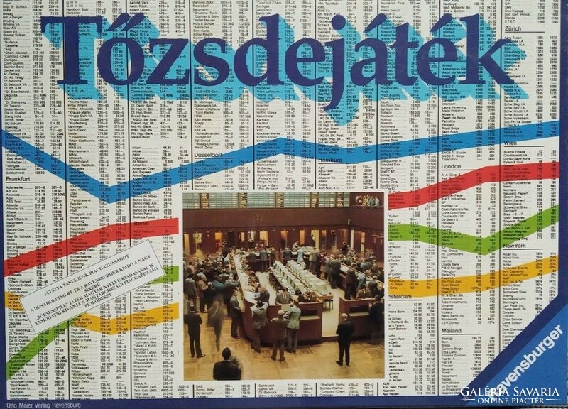 Tőzsdejáték ORIGINÁLT 1991