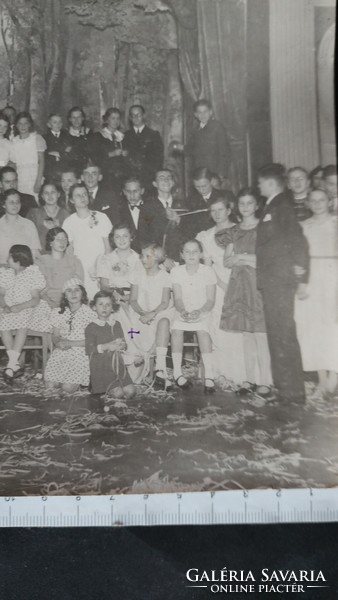 1936 Ball dance evening labeled photo group photo