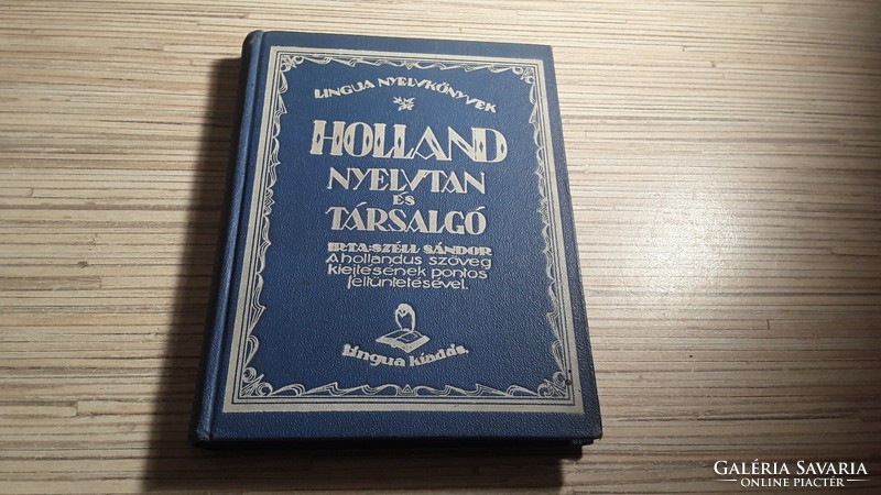 Antik Holland nyelvtan és társalgó. Lingua kiadó.