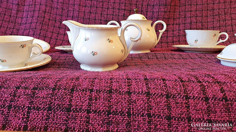 Epiag royal, Czechoslovak porcelain, part of an incomplete coffee set. 1 pc. Cream jug.