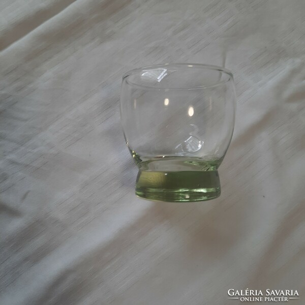 Vintage bohemia cognac glass