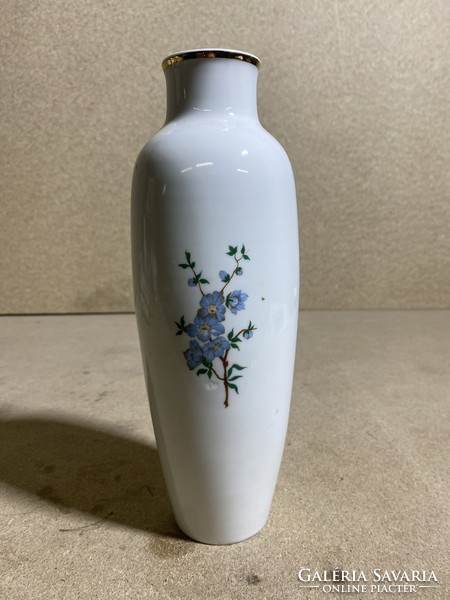 Hollóházi porcelán váza, 26 cm magas, ritkaság. 2248