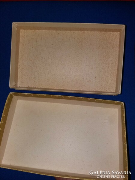 1969.Magyar Édesipar Vállalat Konyakos meggy bonbon papír doboz 18 X 11 X 4 cm képek szerint