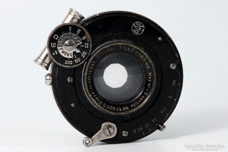 Meyer Görlitz Doppel Anastigmat Citonar f/6.3 165mm Objektív | Gorlitz Goerlitz 16,5cm Lens