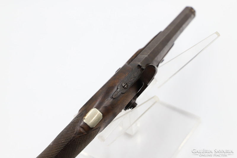 19th century Belgian bolt action pistol