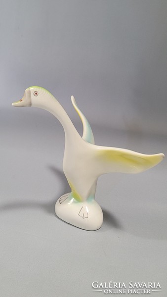 Ravenclaw goose, goose porcelain figure