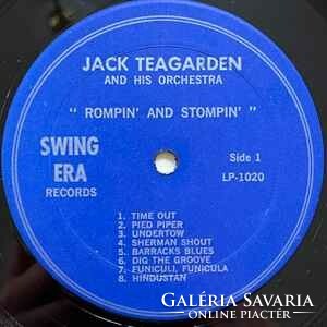 Jack Teagarden And His Orchestra - Rompin' and Stompin' (LP, Album)