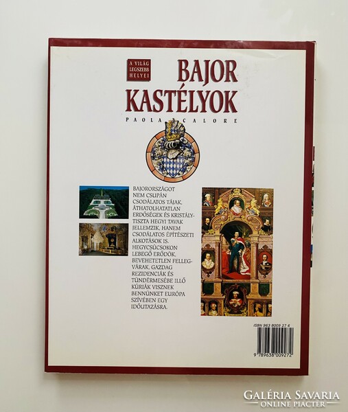 Paola Calore Bajor kastélyok 1998 31x24cm csodaszép album 136 old.