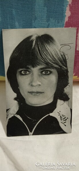 Kati Kovács picture, signature, autographed picture. About 1977.