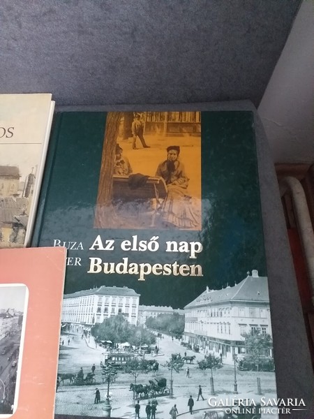 Budapest helytörténet,  könyvcsomag, 14 tétel egyben