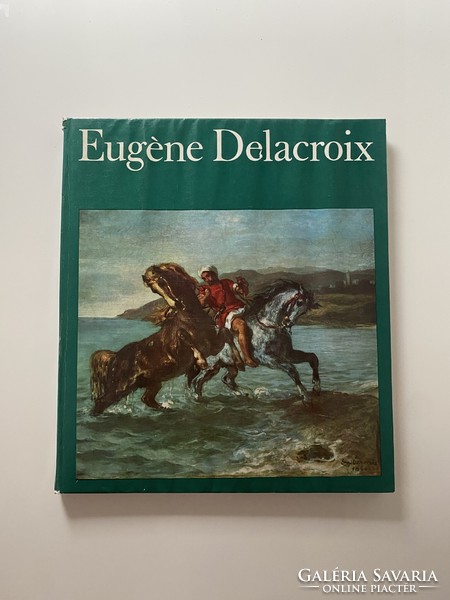 Eugene Delacroix Album 17 színes és 45 fekete-fehér képpel 1980 Corvina Budapest