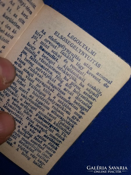 Antik 1943 Várkonyi Mihály rőfös kereskedő (Szeged Püspök bazár) reklám notesz naptára képek szerint