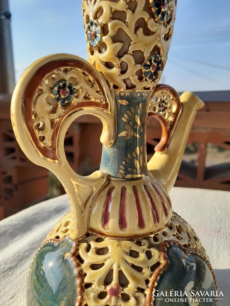 Zsolnay wanda series decorative ceramics, 1880s