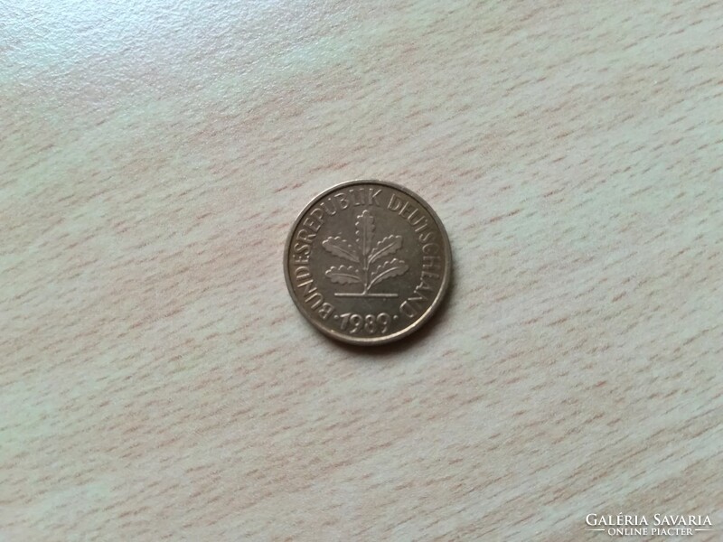 Németország 5 Pfennig 1989 F