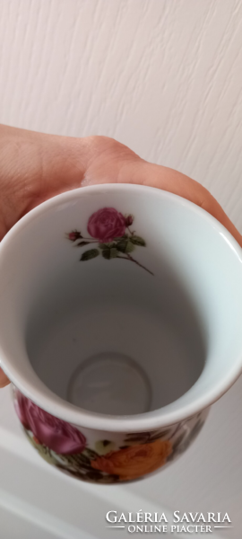Rose patterned mug