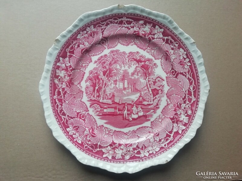 Antik angol Mason's tányér