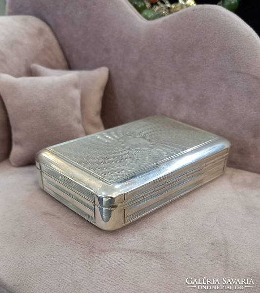 Antique silver box