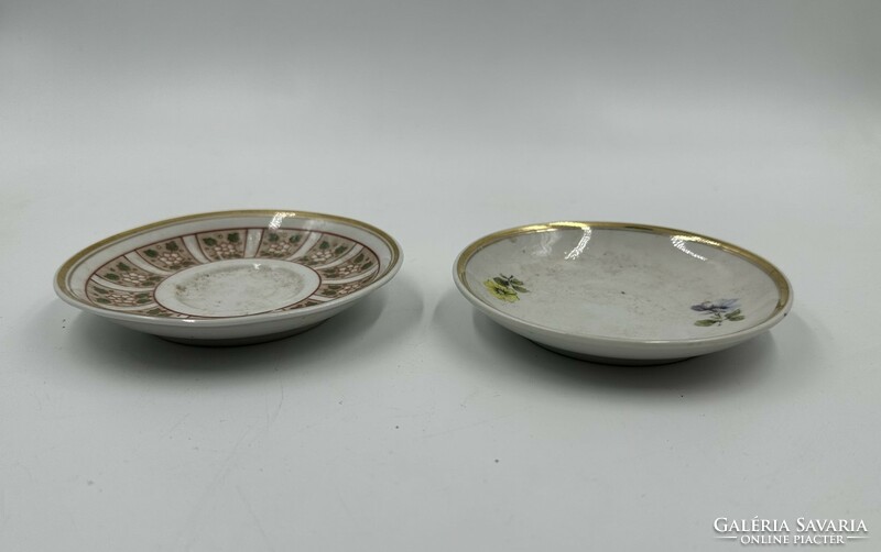 2 db kis tányér hollóházi 60-as 70-es évek, hollóháza