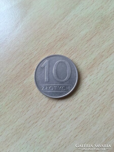 Lengyelország 10 Zlotych 1987  aUNC