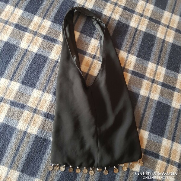 Black Indian shoulder bag