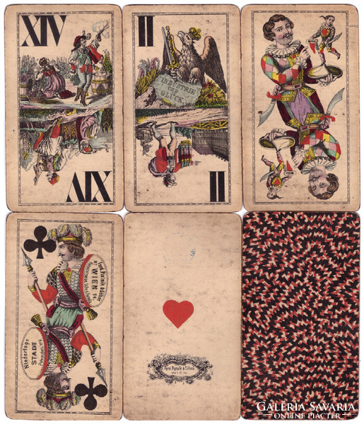 171. Tarokk card piatnik Vienna around 1890