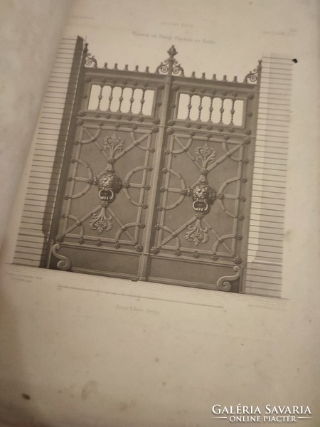 Industrial sample sheets - wrought iron fence and railings etching