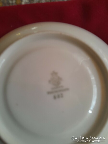 Antique plate with beautiful luster pattern