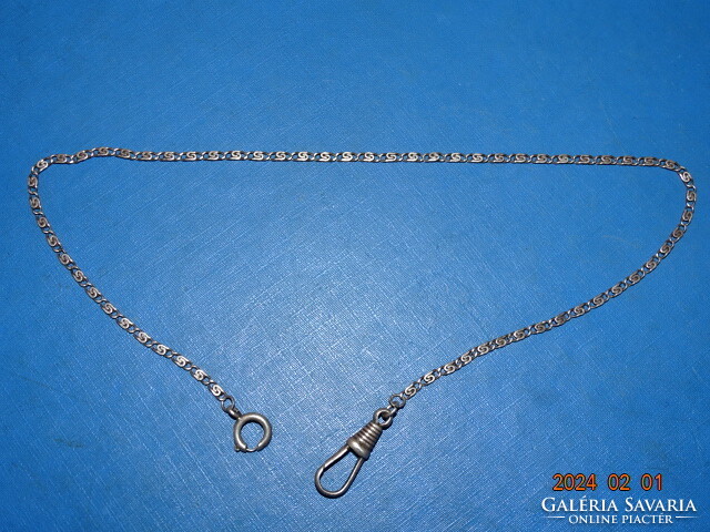 Old marked silver pocket watch chain pocket watch chain