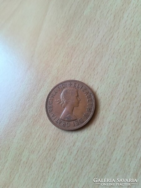 Egyesült Királyság - Anglia  Half (1/2)​ Penny 1964 Elizabeth II.