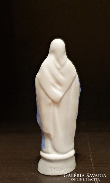 Régi, porcelán, Szűz Mária, asztali szobor. 10 cm. magas.