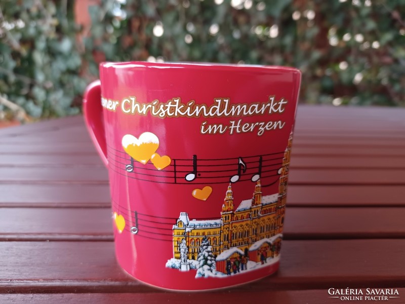 Christmas roll - heart-shaped ceramic Vienna