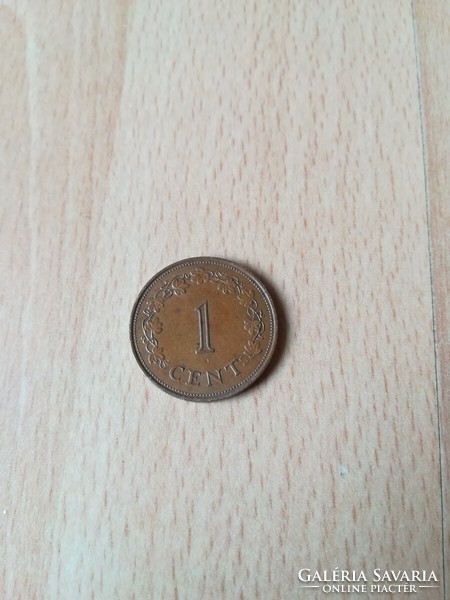 Málta 1 Cent 1977