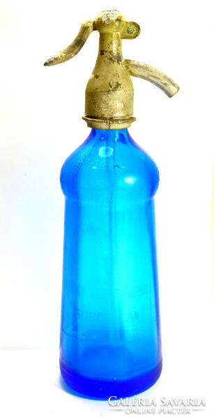 1930 Around south - blue soda bottle with szátka skirt style